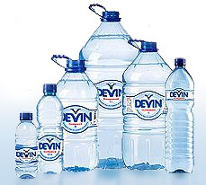 Bulgarian mineral water – Devin products