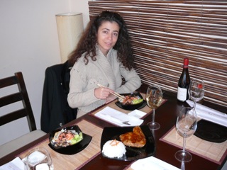 Rumi in Sushi Bar in Sofia