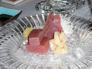 Sashimi tuna fish in Sasa, Sofia