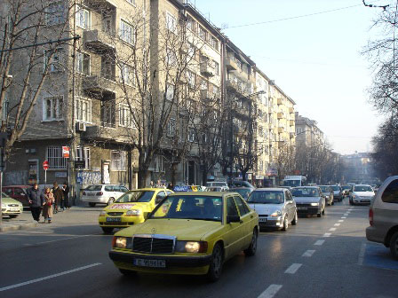 How to cross the streets in Sofia, Bulgaria