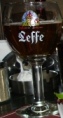 Leffe beer in Olive’s, Sofia restaurant