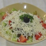 Shopska salad, Pod Lipite, Sofia restaurant