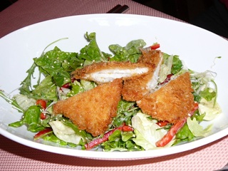 Sofia restaurant Tambuktu – fish fillet salad